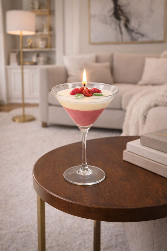 French Martini Candle