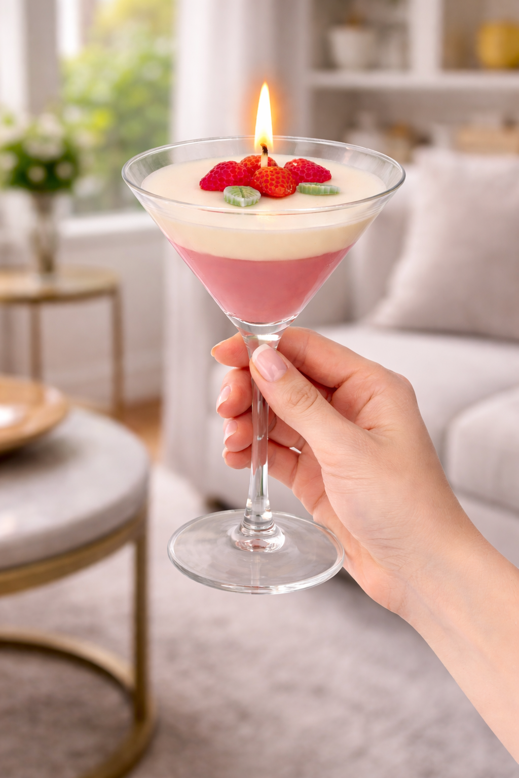 French Martini Candle