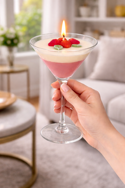 French Martini Candle